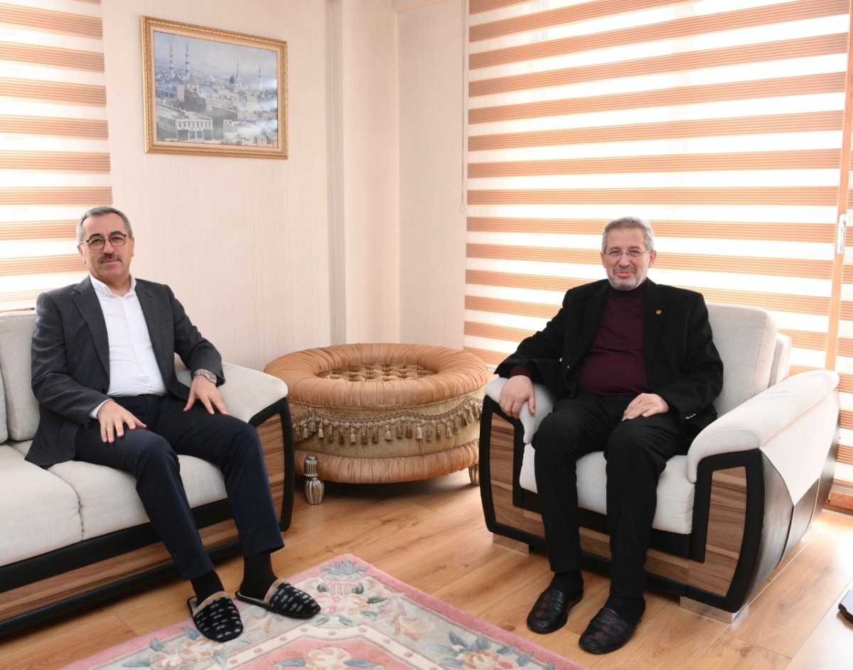 Başkan Güngör, Mustafa Poyraz ile Bir Araya Geldi