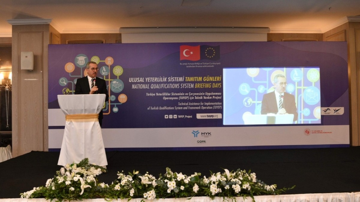 Başkan Güngör, Mesleki Yeterlilik Kurumu’nun Programına Katıldı