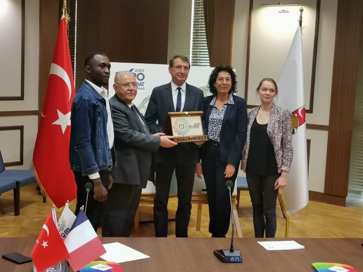 Fransa heyeti EXPO 2023 alanını ziyaret etti 