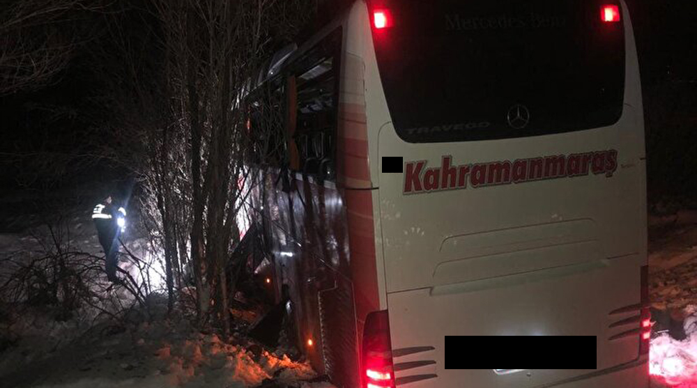 En çok kaza yapan otobüs firmalarında Kahramanmaraş 1. sırada!