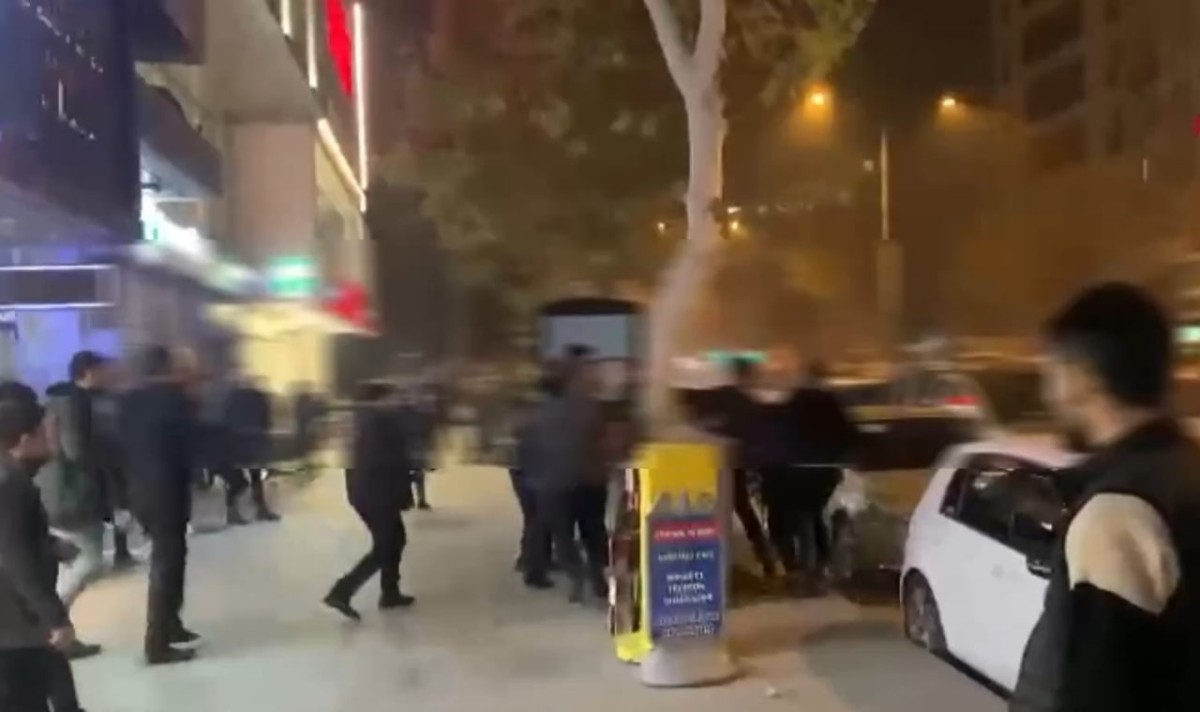 Kahramanmaraş'ta Cadde Ortasında Kavga Kameralara Böyle Yansıdı!