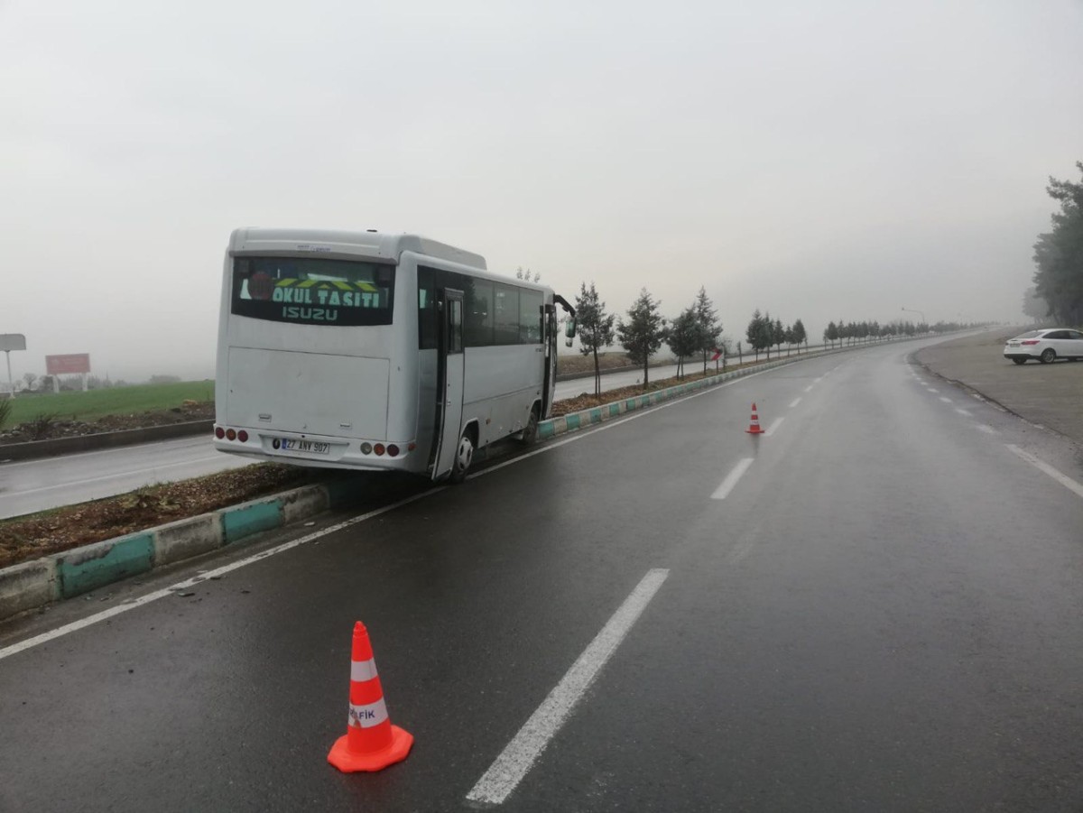 Kahramanmaraş'ta Öğrenci Servisi Kaza Yaptı: 6 Öğrenci Yaralı!