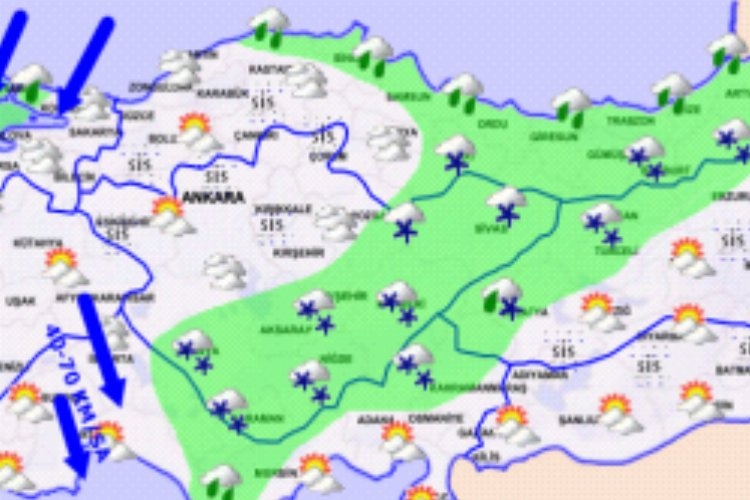 Meteoroloji'den Kar Uyarısı! Kahramanmaraş'ta Bugün Hava Nasıl Olacak...