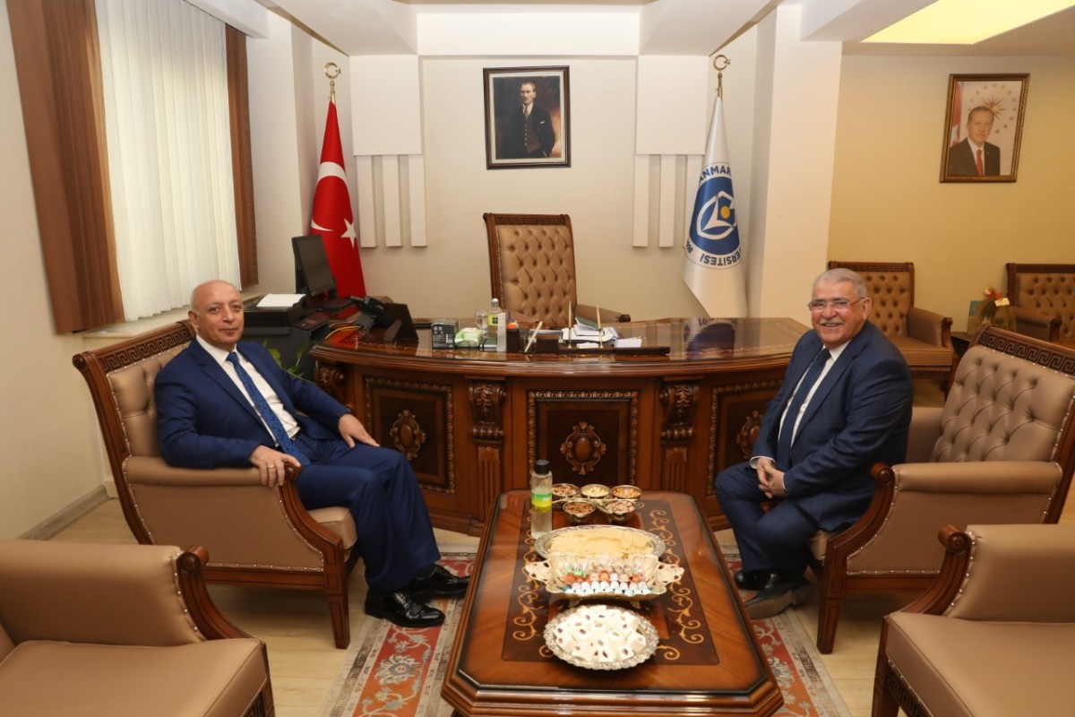 Başkan Mahçiçek'ten KİÜ Rektörü Bakan'a Hayırlı Olsun Ziyareti