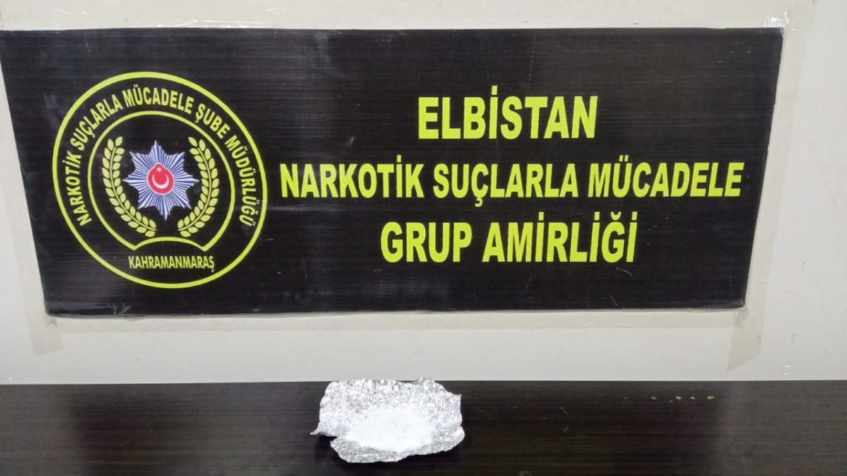 Kahramanmaraş'ta 1 Zehir Taciri Tutuklandı!