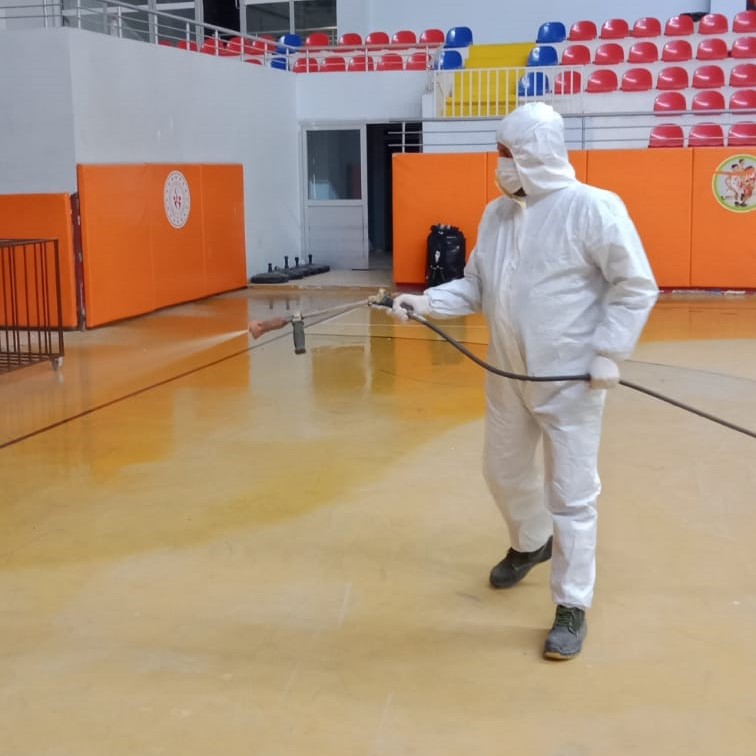 Kahramanmaraş'ta Hastalıkların Önüne Geçmek İçin Dezenfeksiyon Çalışmaları Sürüyor