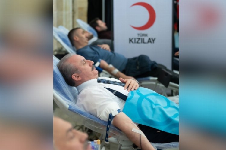 Şentop'tan Kızılay'a 'kan bağışı' çağrısı