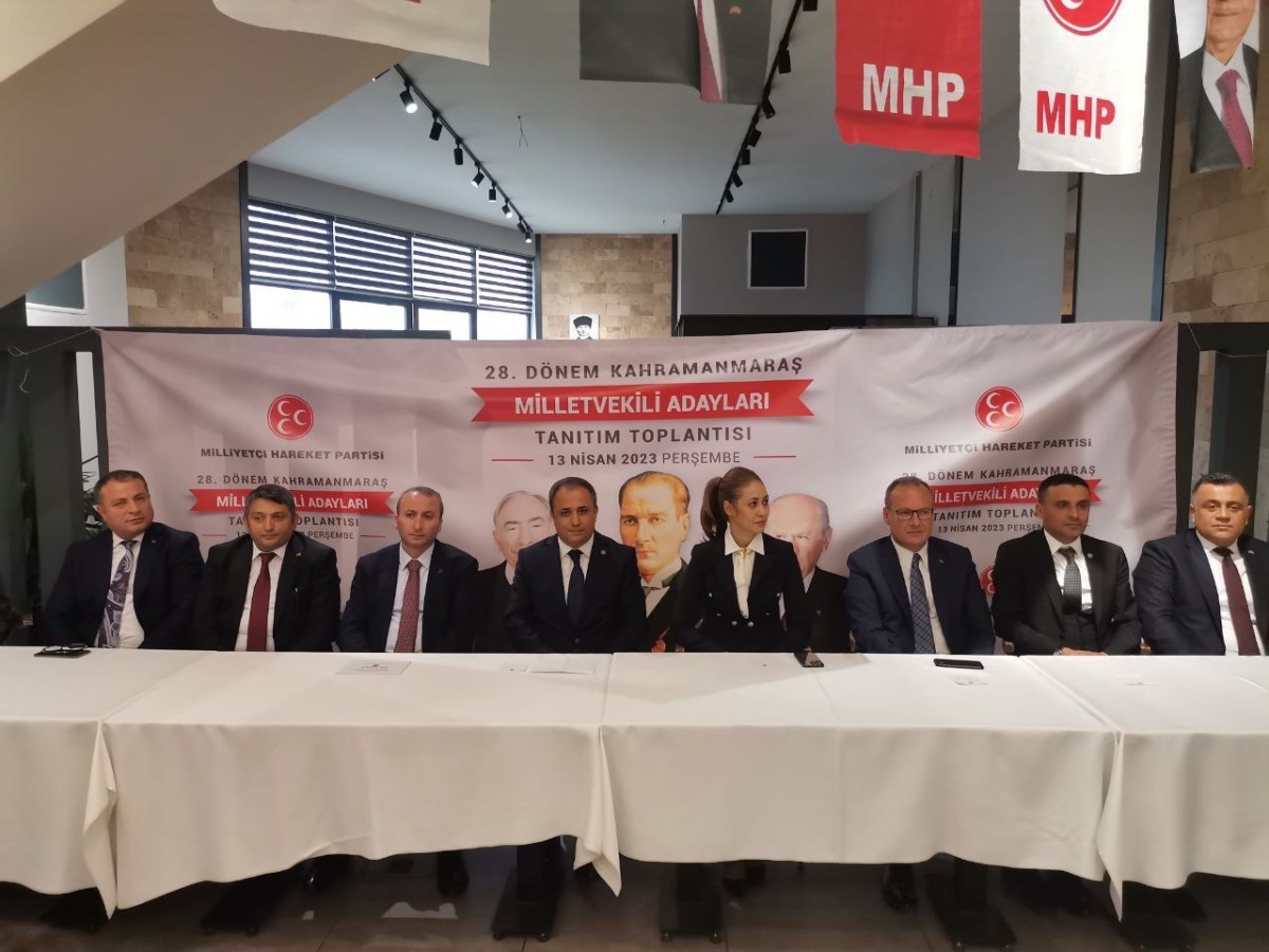 MHP Kahramanmaraş Milletvekili Adayları kendini tanıttı 
