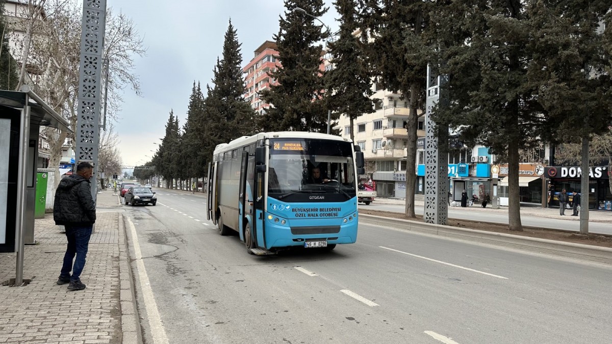 Kahramanmaraş'ta Şehiriçi Otobüsler 7 Lira Oldu!