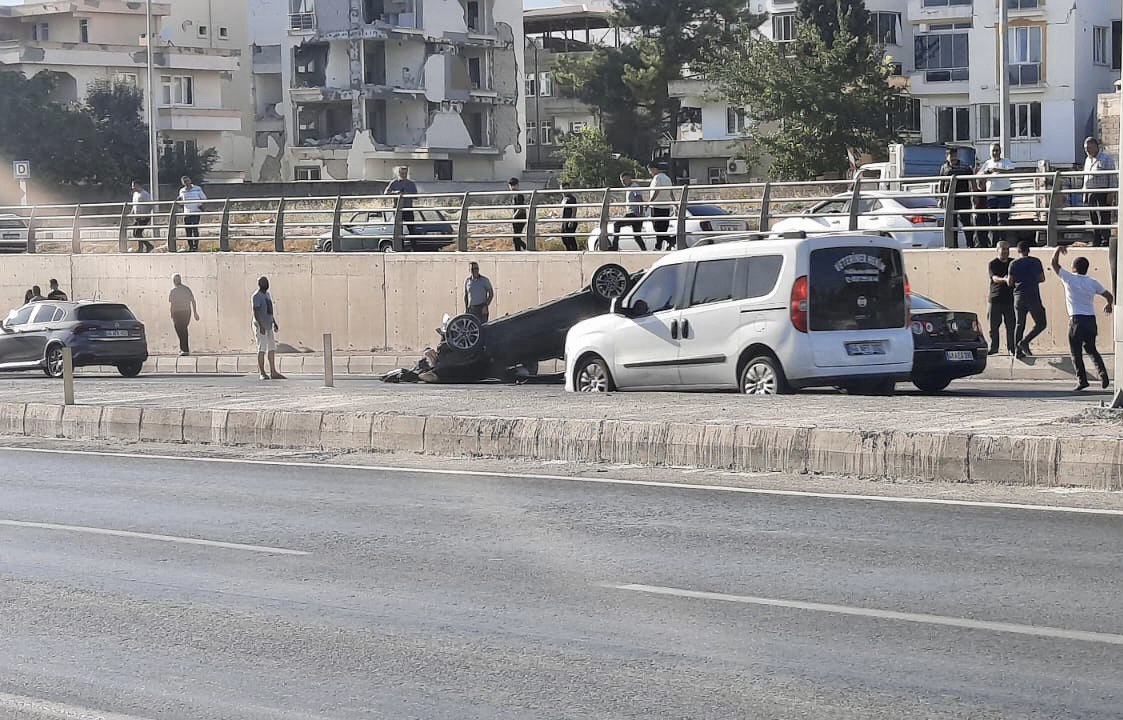 Kahramanmaraş'ta Feci Kaza: Otomobil Takla Attı, 1 Kişi Yaralandı!