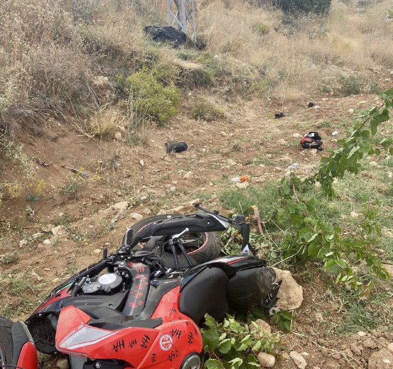 Elbistan’da kaza yapan motosiklet sürücüsü hayatını kaybetti