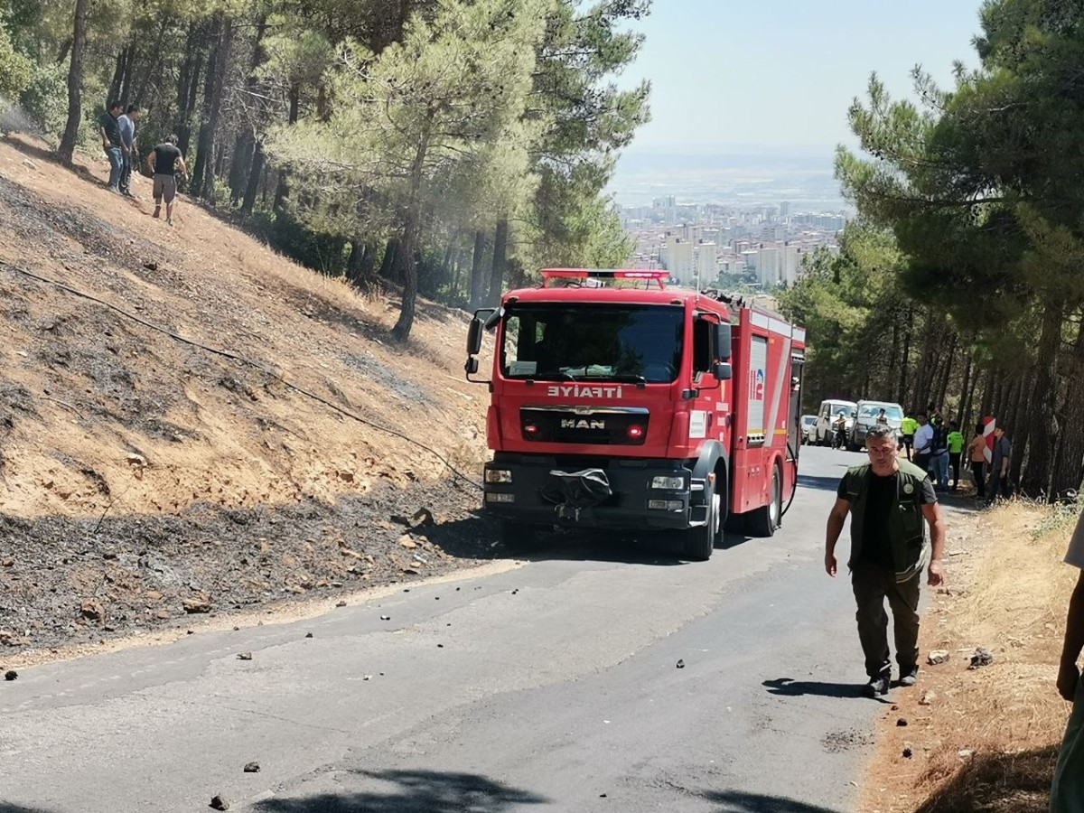 Kahramanmaraş'ta Orman Yangını! Henüz Kontrol Altına Alınamadı