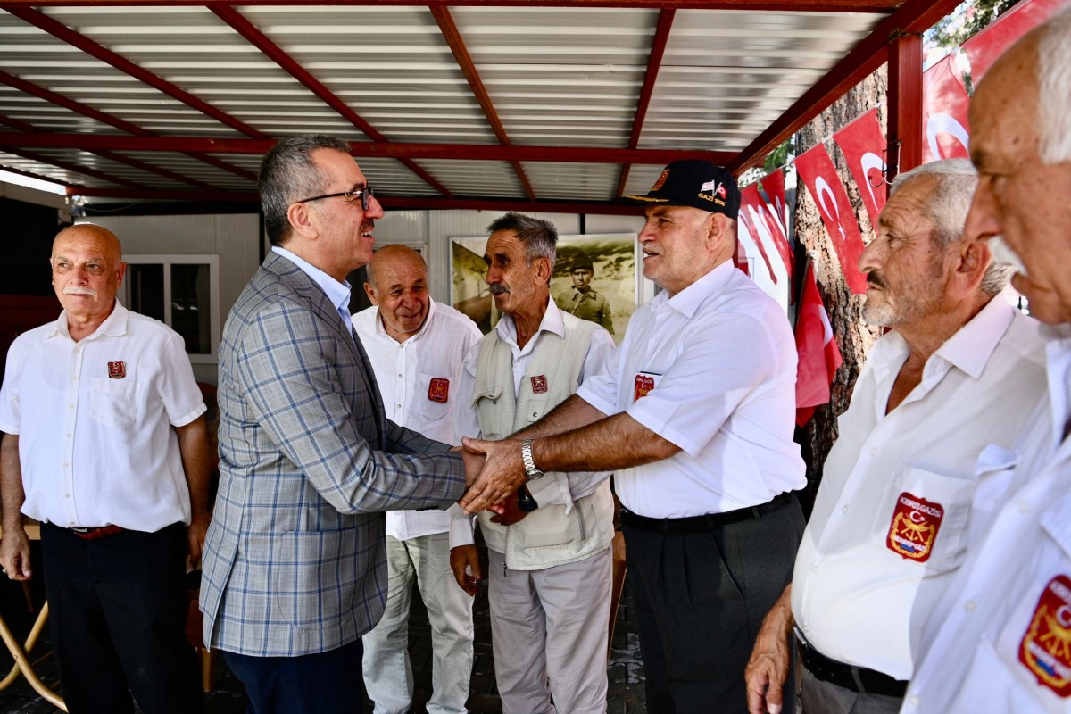 Başkan Güngör, Kıbrıs Gazileriyle Buluştu