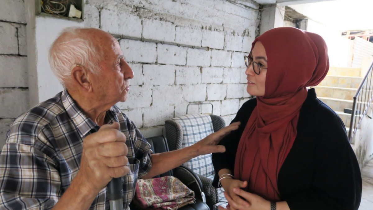 Kahramanmaraş'ta Yaşlılar Unutulmadı