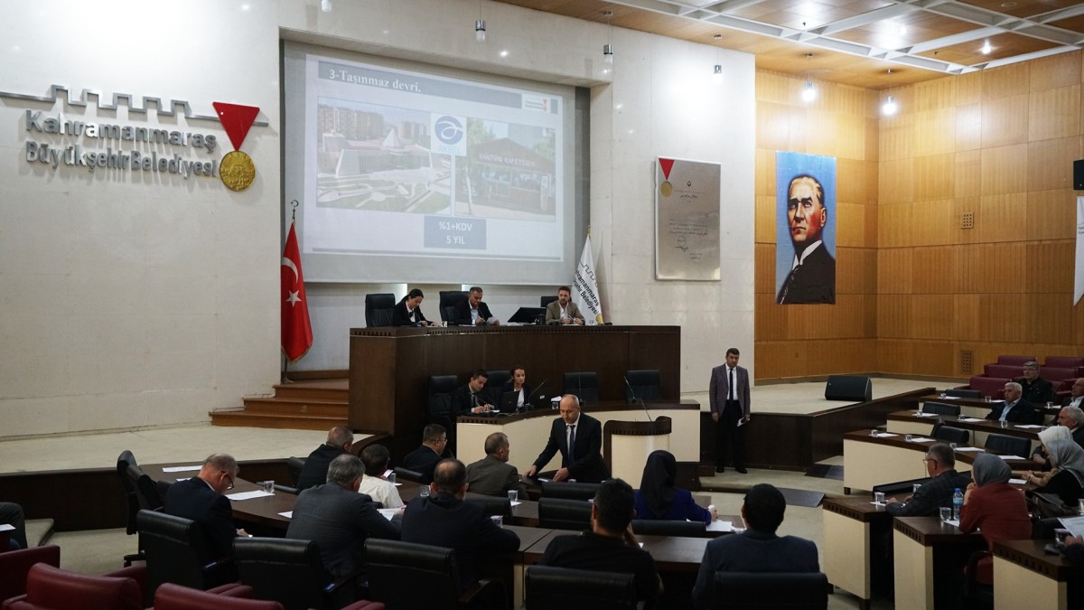 Kahramanmaraş Büyükşehir Belediyesi Ekim Ayı Olağan Meclisi'nde Önemli Kararlar Aldı