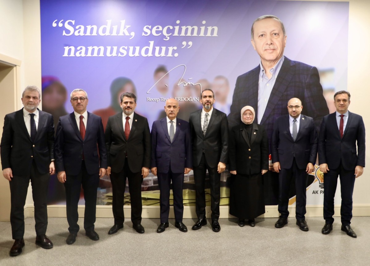 Kahramanmaraş Heyeti, Başkentte Tarım ve Orman Bakanı ile Görüştü