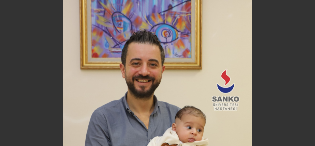 SANKO Üniversitesi Hastanesi'nde 57 Günlük Bebeğe Başarılı Ameliyatsız Kulak Şekillendirme Tedavisi