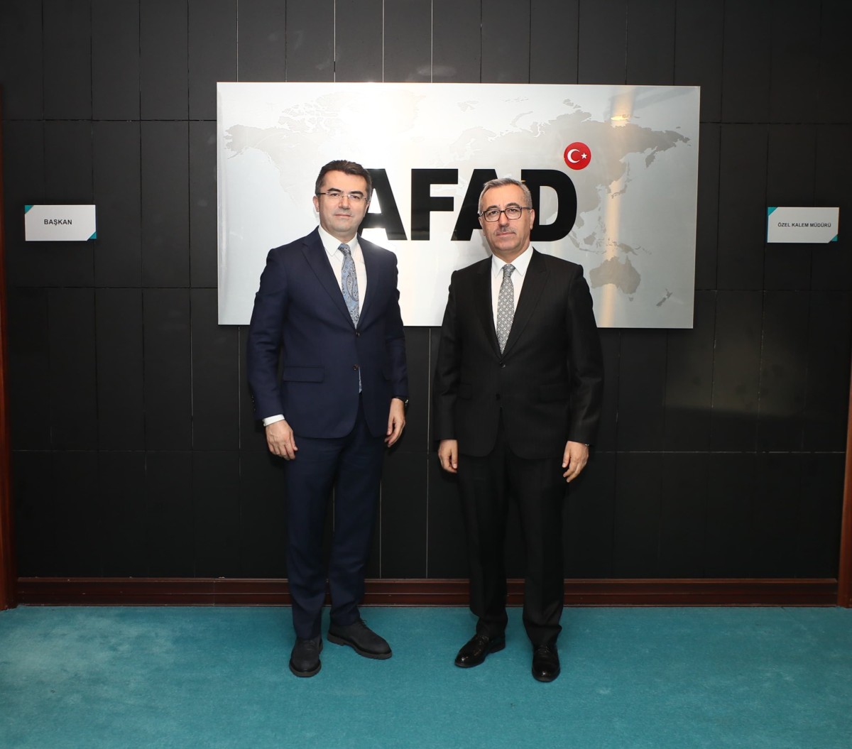  Başkan Güngör, AFAD Başkanı Memiş ile İstişare Toplantısında Bulundu