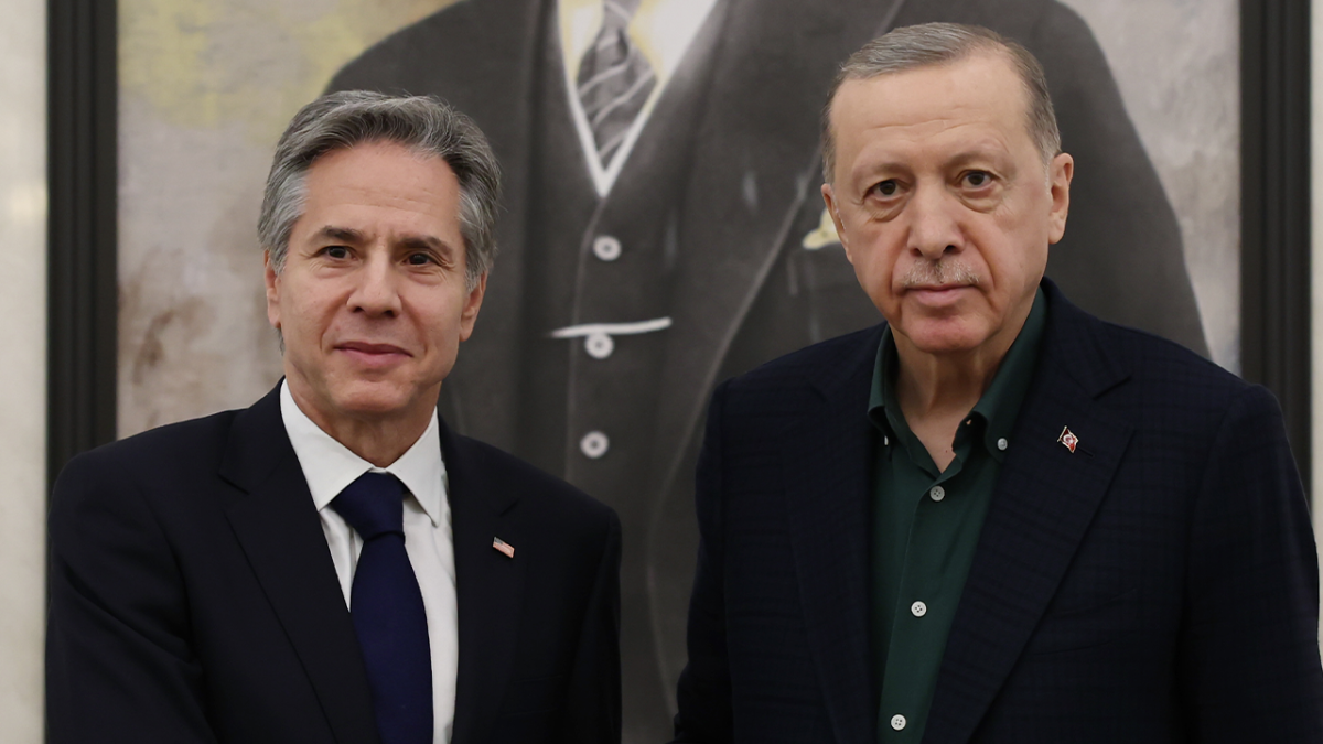 Erdoğan, ABD Dışişleri Bakanı Blinken İle Görüştü