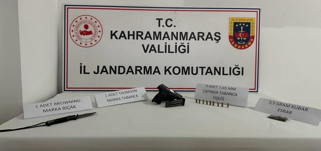 Kahramanmaraş'ta Suç Makinesi Jandarma Operasyonuyla Yakalandı!