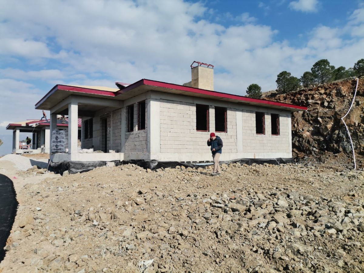 Şehit Müslüm Özdemir'in Köyüne 109 Deprem Evi Yapılıyor