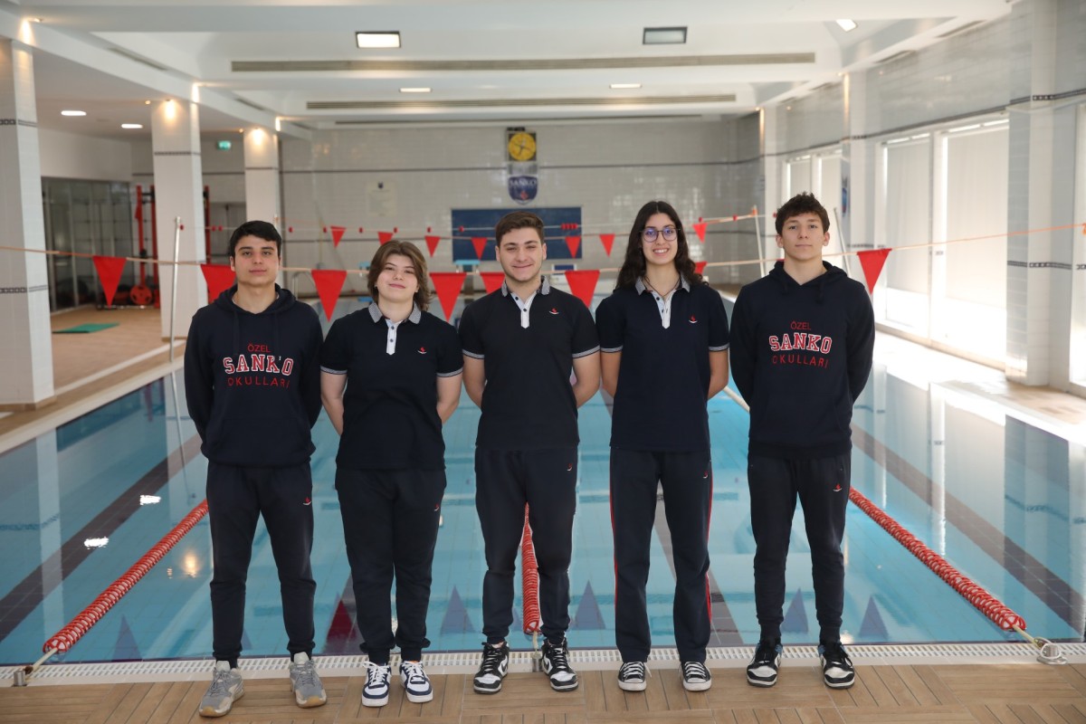 SANKO Okulları Öğrencileri Türkiye'yi Yüzme Milli Takımında Temsil Edecek