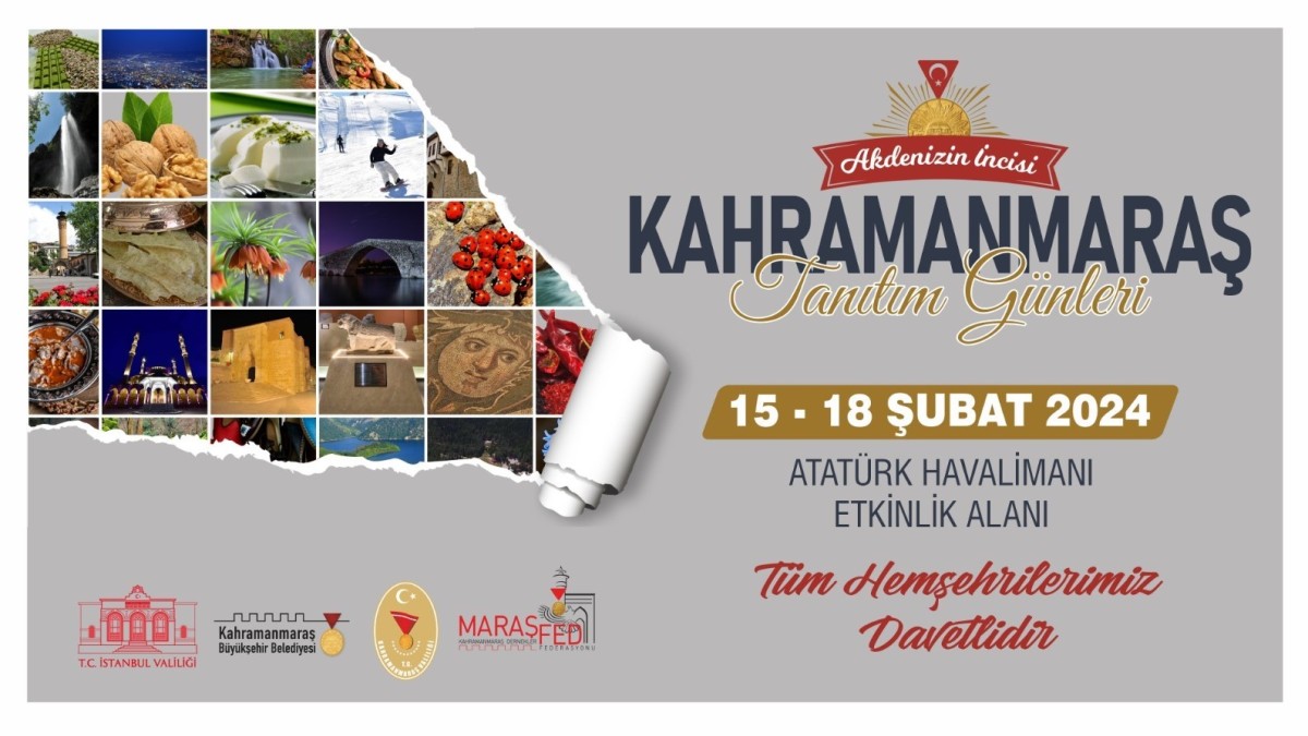Kahramanmaraş'ın Kültürü İstanbul'da Tanıtılacak!
