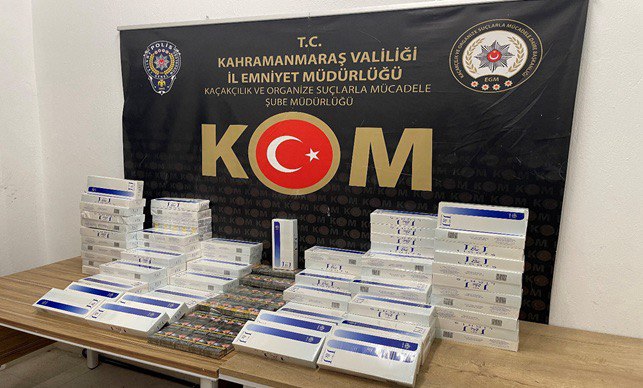 Kahramanmaraş'ta Kaçakçılık Operasyonu: 2 Gözaltı