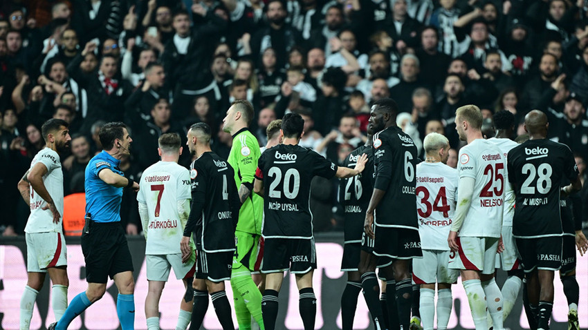 Beşiktaş, Galatasaray'a Tepki Gösterdi: 