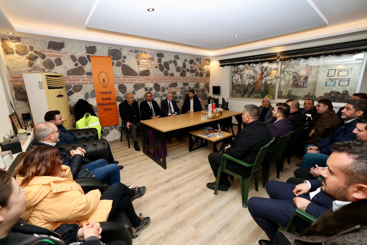 Kahramanmaraş Büyükşehir Belediye Başkan Adayı Fırat Görgel'den Meslek Odalarına Ziyaret
