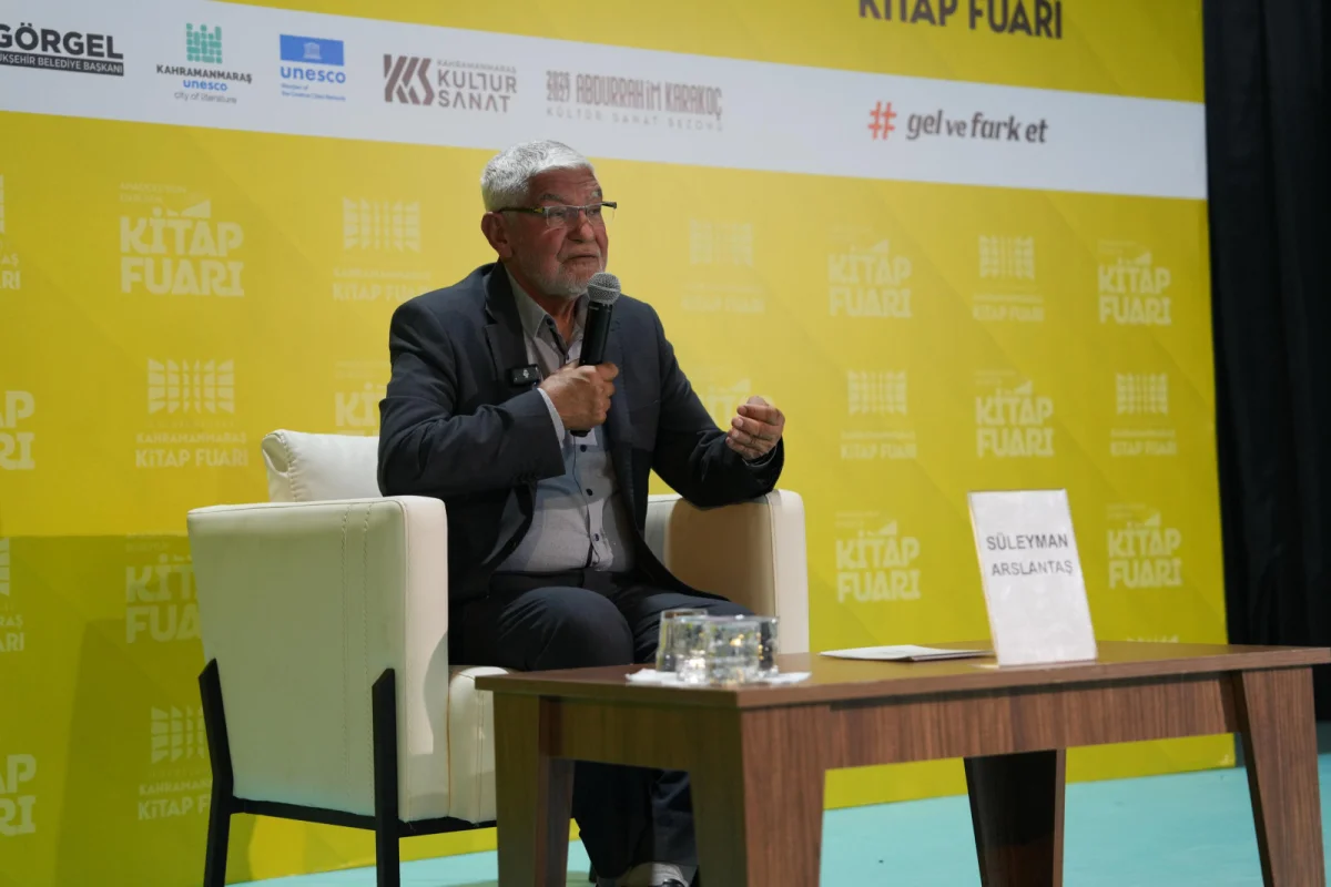 Süleyman Arslantaş, Kahramanmaraş Kitap Fuarı’nda Orta Doğu’yu Değerlendirdi