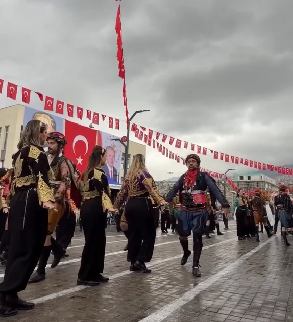 Kahramanmaraş’ta 29 Ekim Cumhuriyet Bayramı Coşkusu